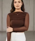 Net Crop Top