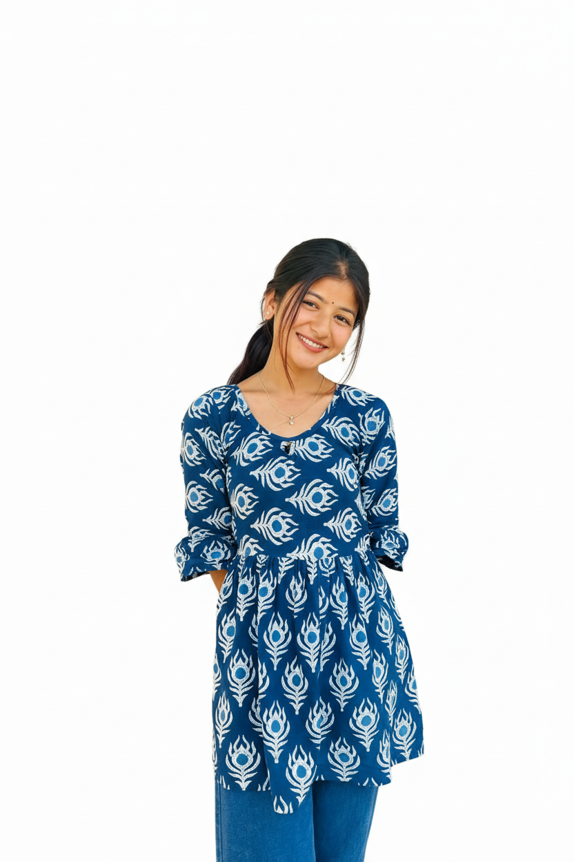 Blue Kurti - No BG