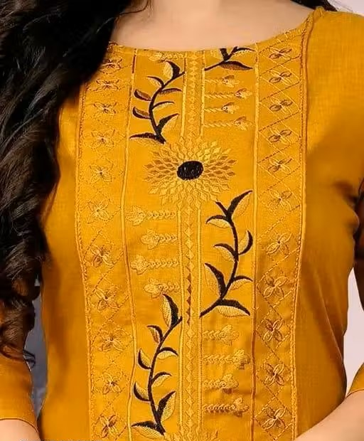 Charvi Refined Kurtis Elegant Black Embroidered Kurti with Dupatta & Pants Set – Stylish Women’s Ethnic Wear for Party & Casual